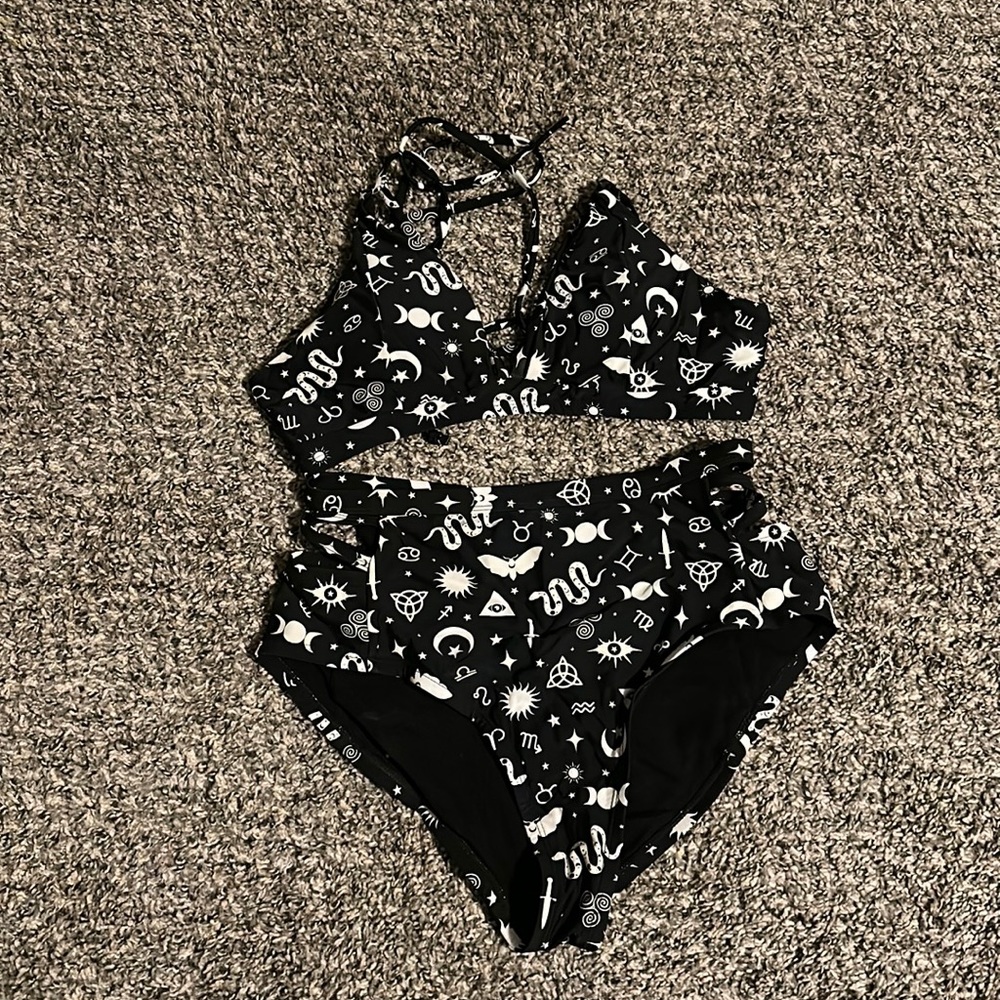 Hot topic witchy swimsuit